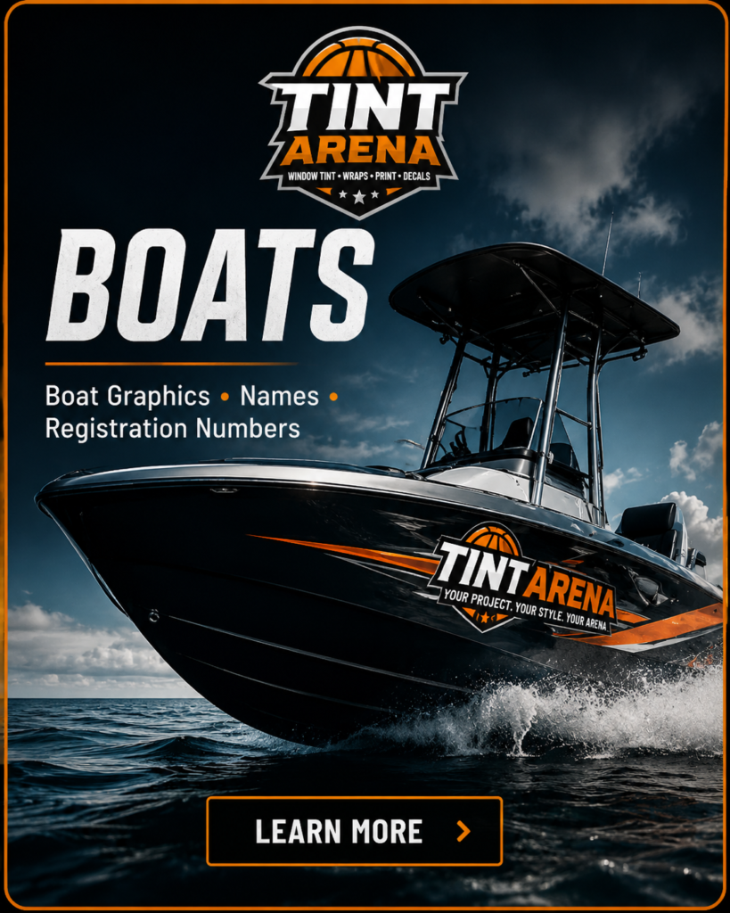 Boat Tinting