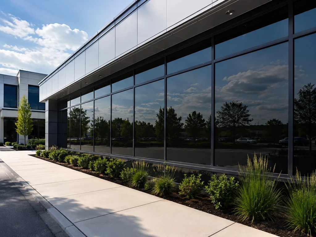 Commercial Window Tinting Office Glass Building