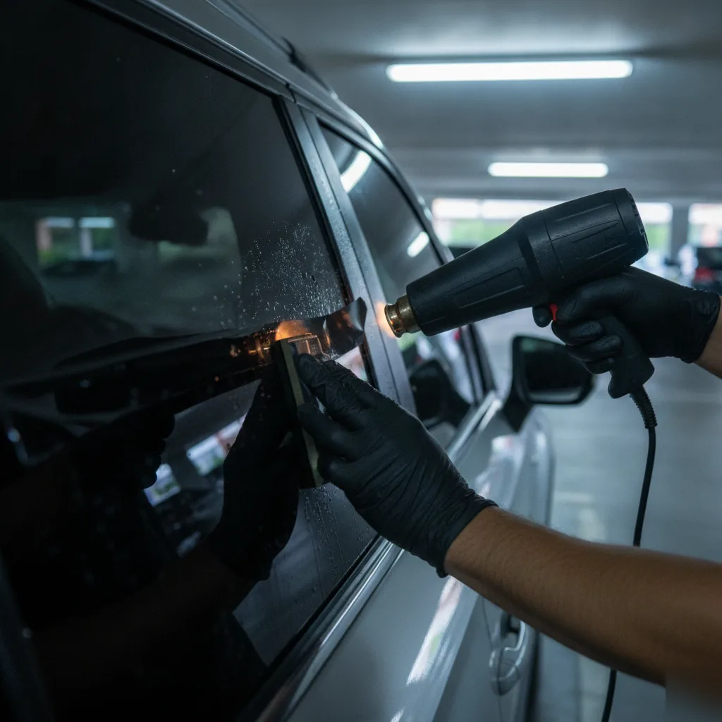 tint-film-application-suv-window-doral-park-carport